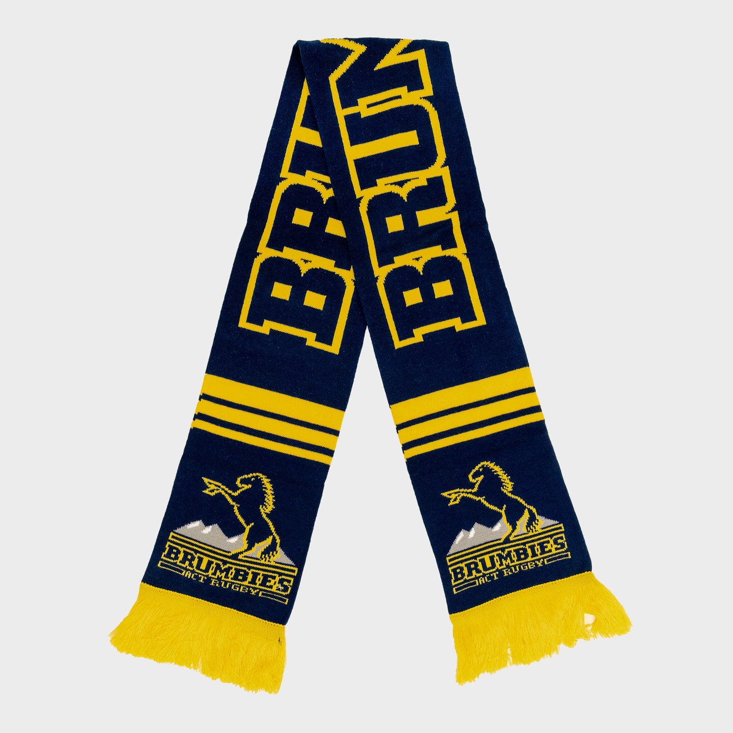 ACT Brumbies Game Day Scarf Gold