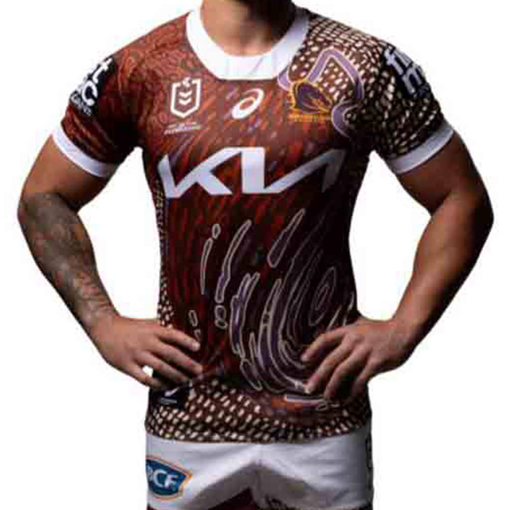 Brisbane Broncos 2024 Indigenous Jersey Youth