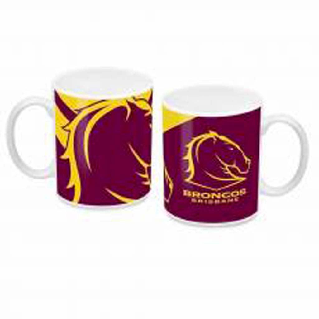 Brisbane Broncos Ceramic Coffee Mug