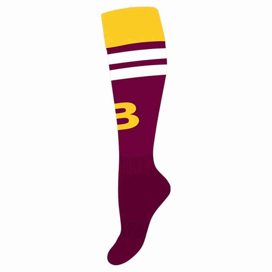 Brisbane Broncos High Performance Socks