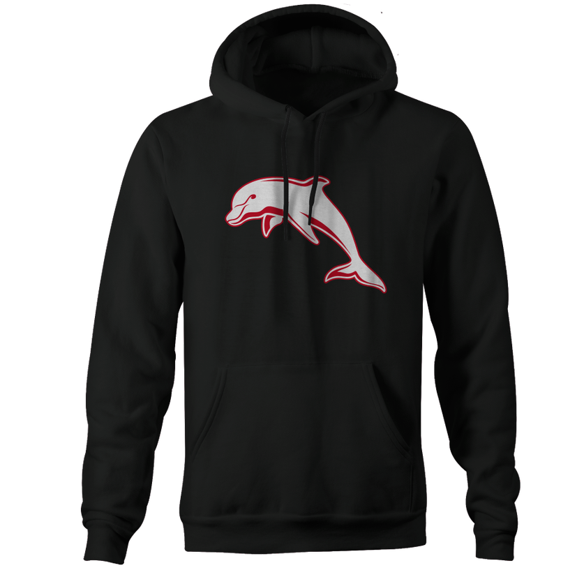 Dolphins Logo Hoodie Adult