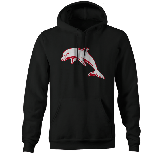 Dolphins Logo Hoodie Adult
