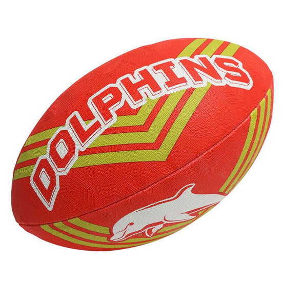 Dolphins Size 5 Stripe Football