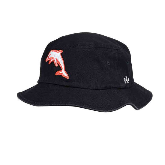 Dolphins Twill Bucket Hat Black