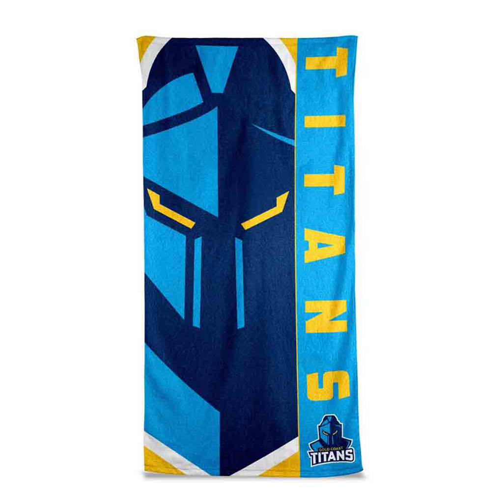 Gold Coast Titans Beach Towel Jerseys Megastore