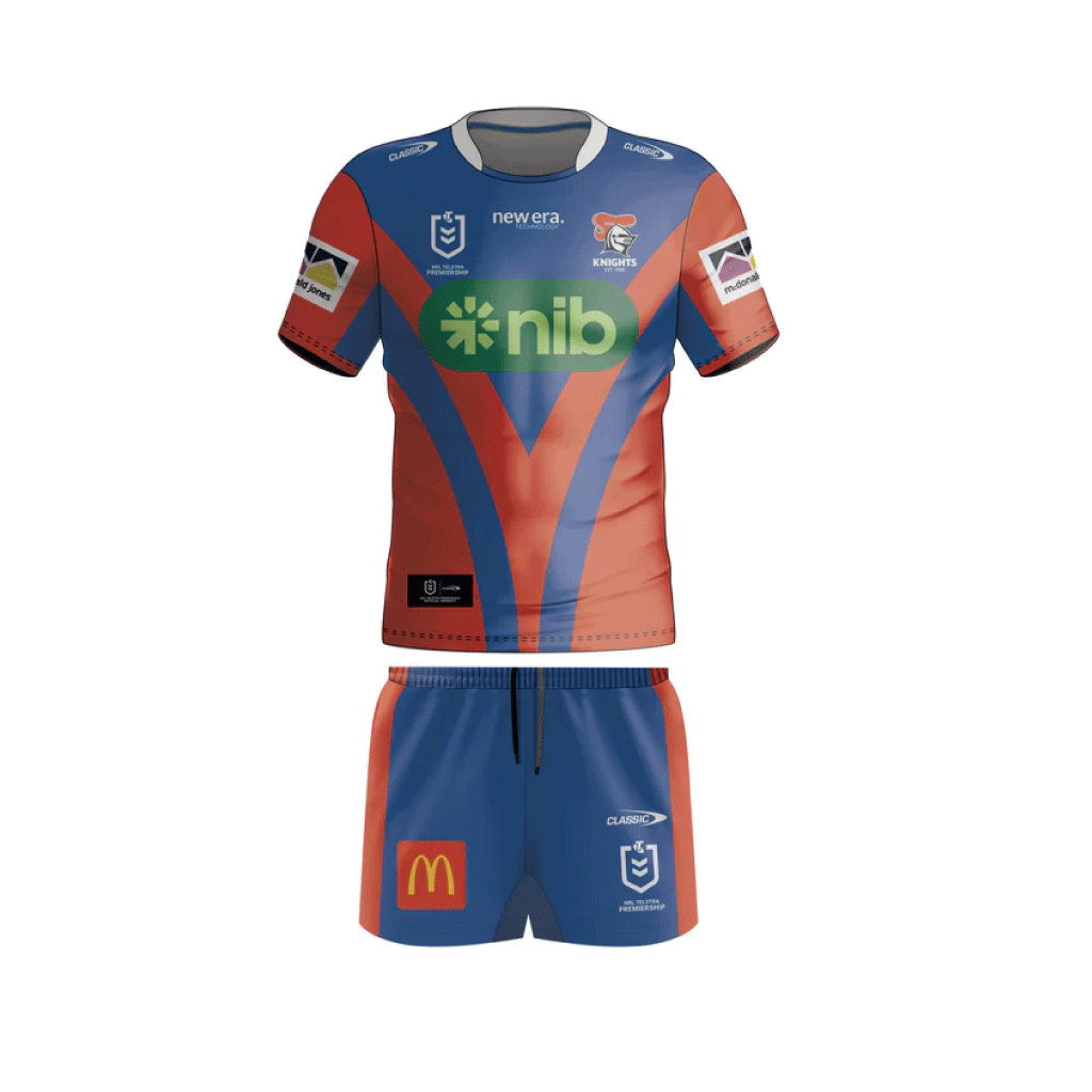 Newcastle Knights 2024 Home Jersey Set Toddler