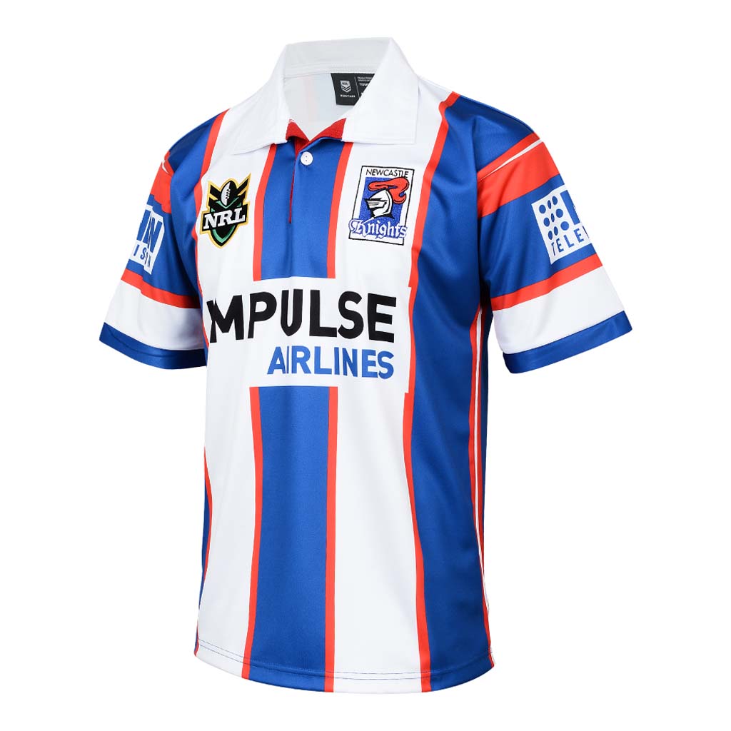 Newcastle Knights 2000 Away Retro Jersey Adult – Jerseys Megastore