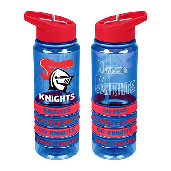 Newcastle Knights Tritan Bottle with Bands