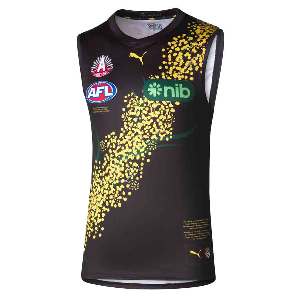 Richmond Tigers 2024 ANZAC Day Eve Guernsey Adult Jerseys Megastore