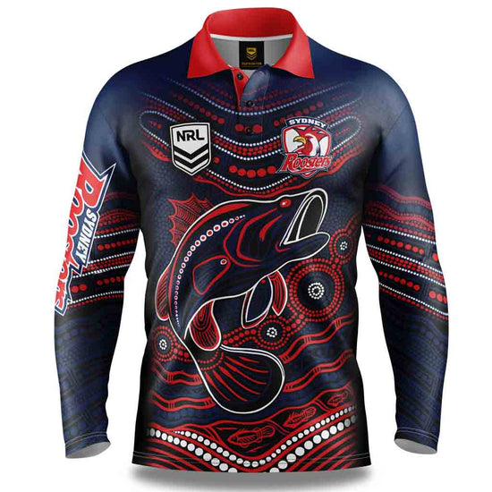 Sydney Roosters Indigenous Fishing Shirt