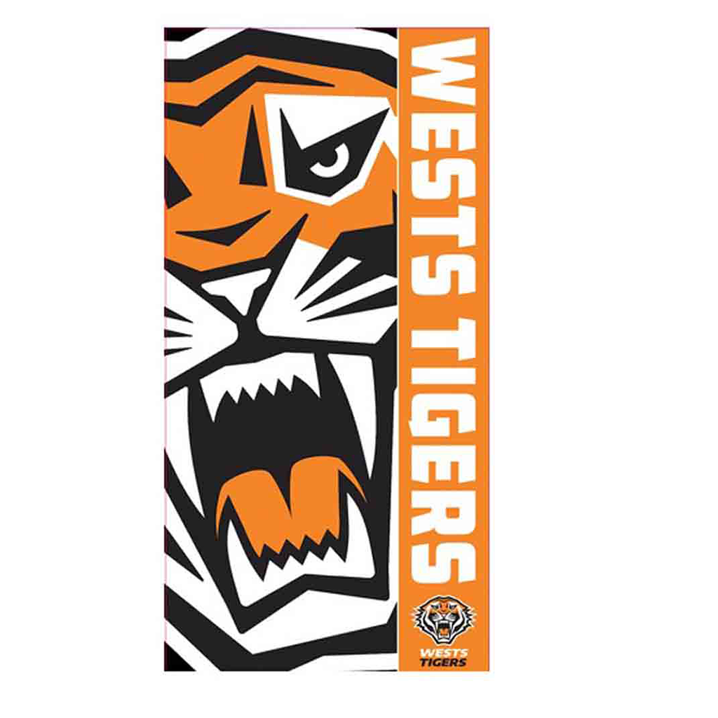 Wests Tigers Beach Towel