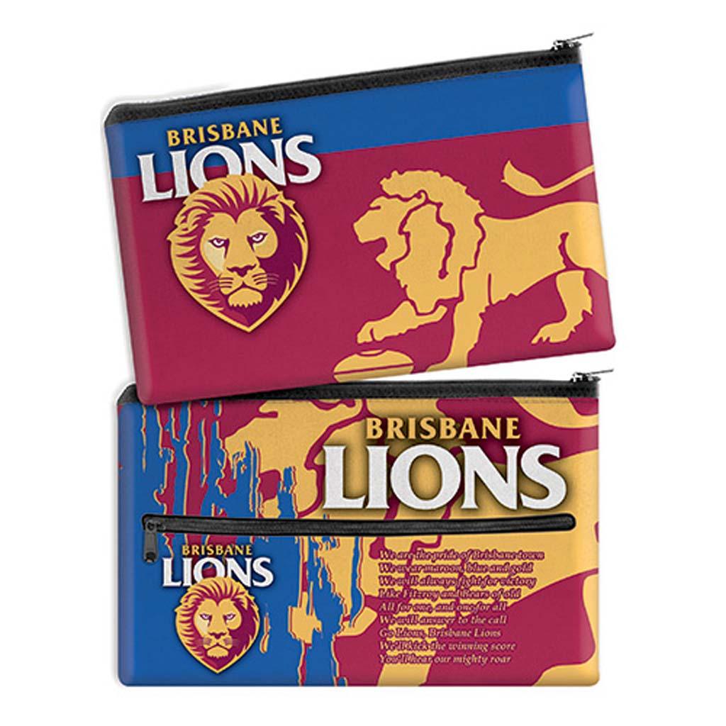 Brisbane Lions Pencil Case - Jerseys Megastore