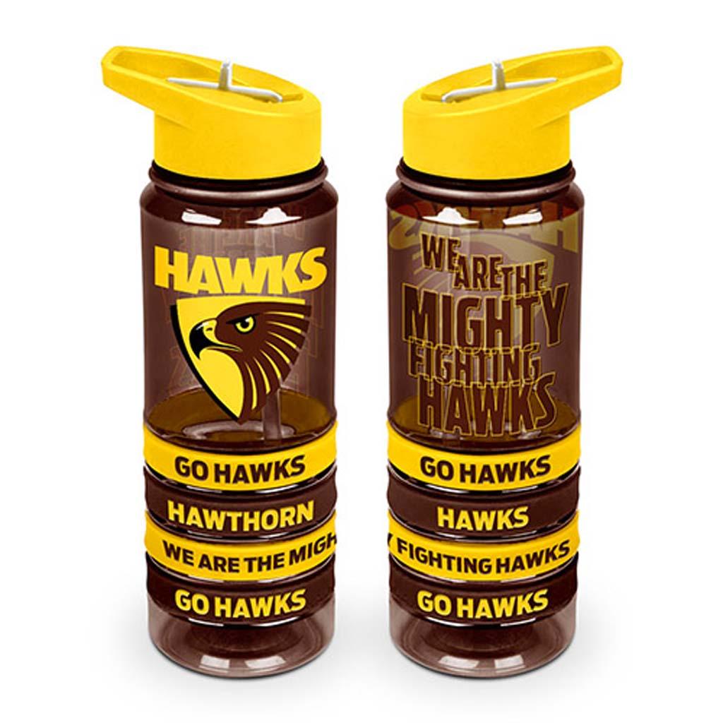 Hawthorn Hawks Tritan Bottle and Bands - Jerseys Megastore