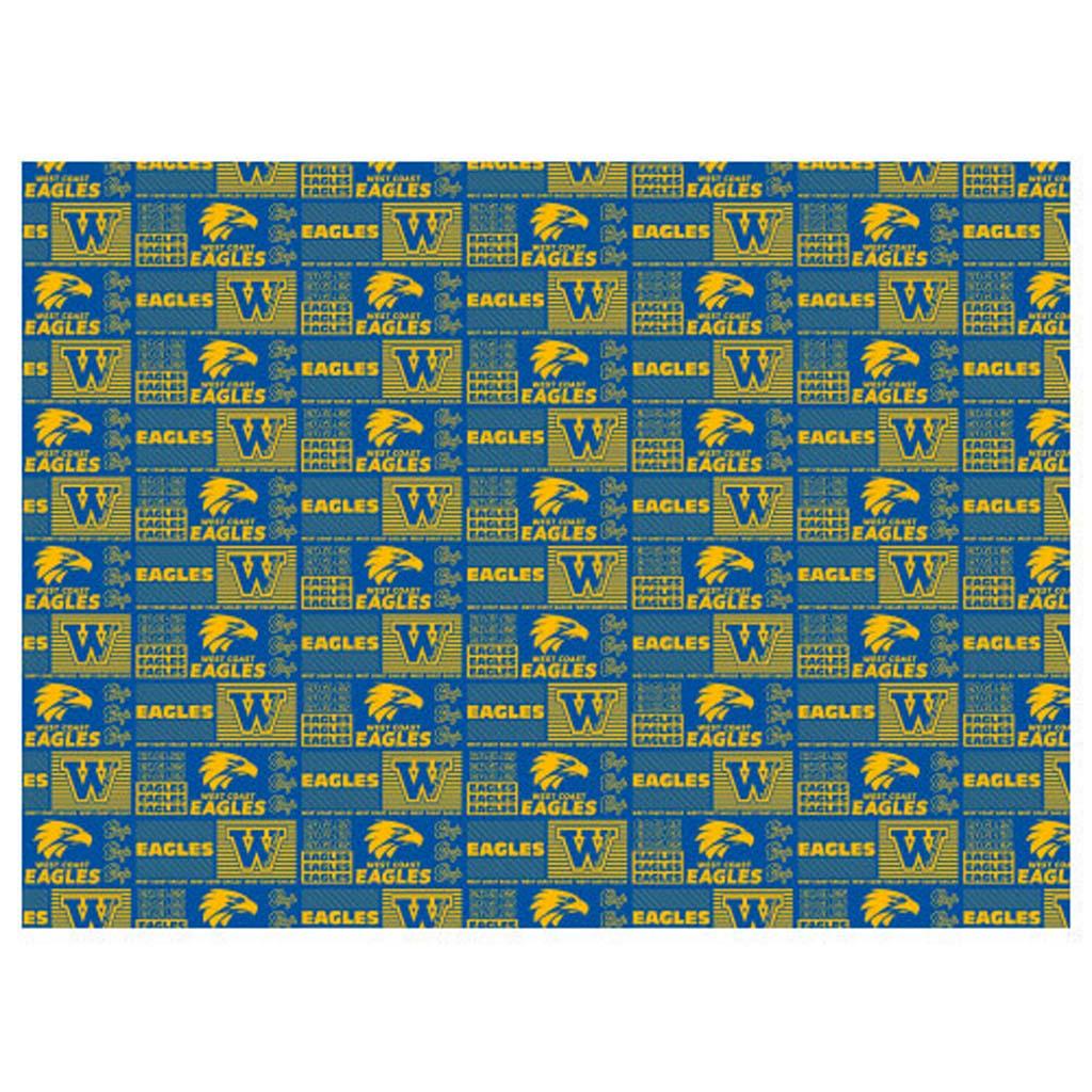 West Coast Eagles Wrapping Paper - Jerseys Megastore