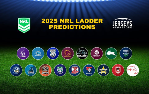 2025 NRL Ladder Predictions - Jerseys Megastore