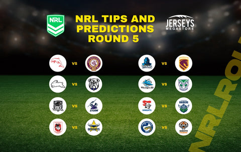 NRL tips predictions round 5 2026 complete analysis