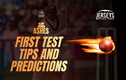 Australian players at Optus Stadium during the Ashes First Test, representing match predictions and analysis for the 2025 series.