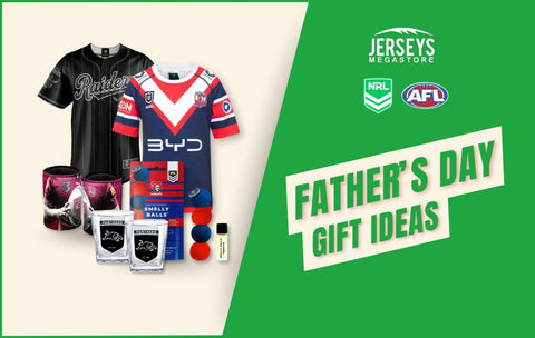 Father’s day NRL and AFL jerseys, fan gear and accessories at Jerseys Megastore