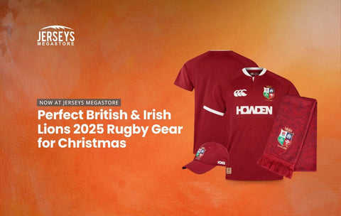 Find the Perfect British & Irish Lions 2025 Rugby Gear for Xmas at Jerseys Megastore - Jerseys Megastore