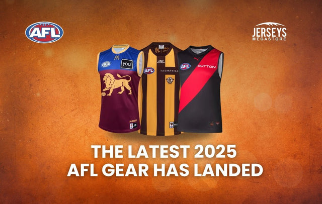 The Latest 2025 AFL Gear Has Landed | Jerseys Megastore