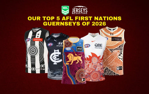 Top 5 AFL First Nations guernseys of 2026