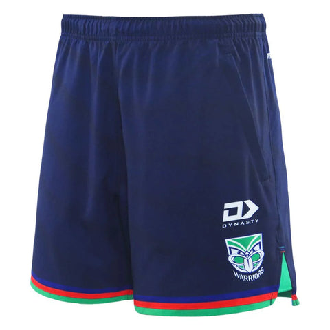 New Zealand Warriors 2025 Alternate Gym Shorts Youth Navy
