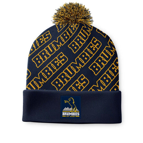 ACT Brumbies Script Beanie