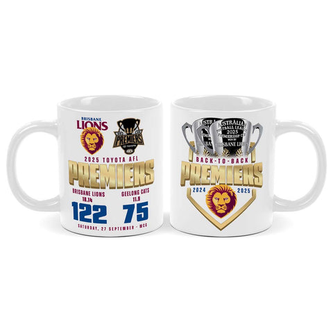 Brisbane Lions 2025 Premiers Mug PH1