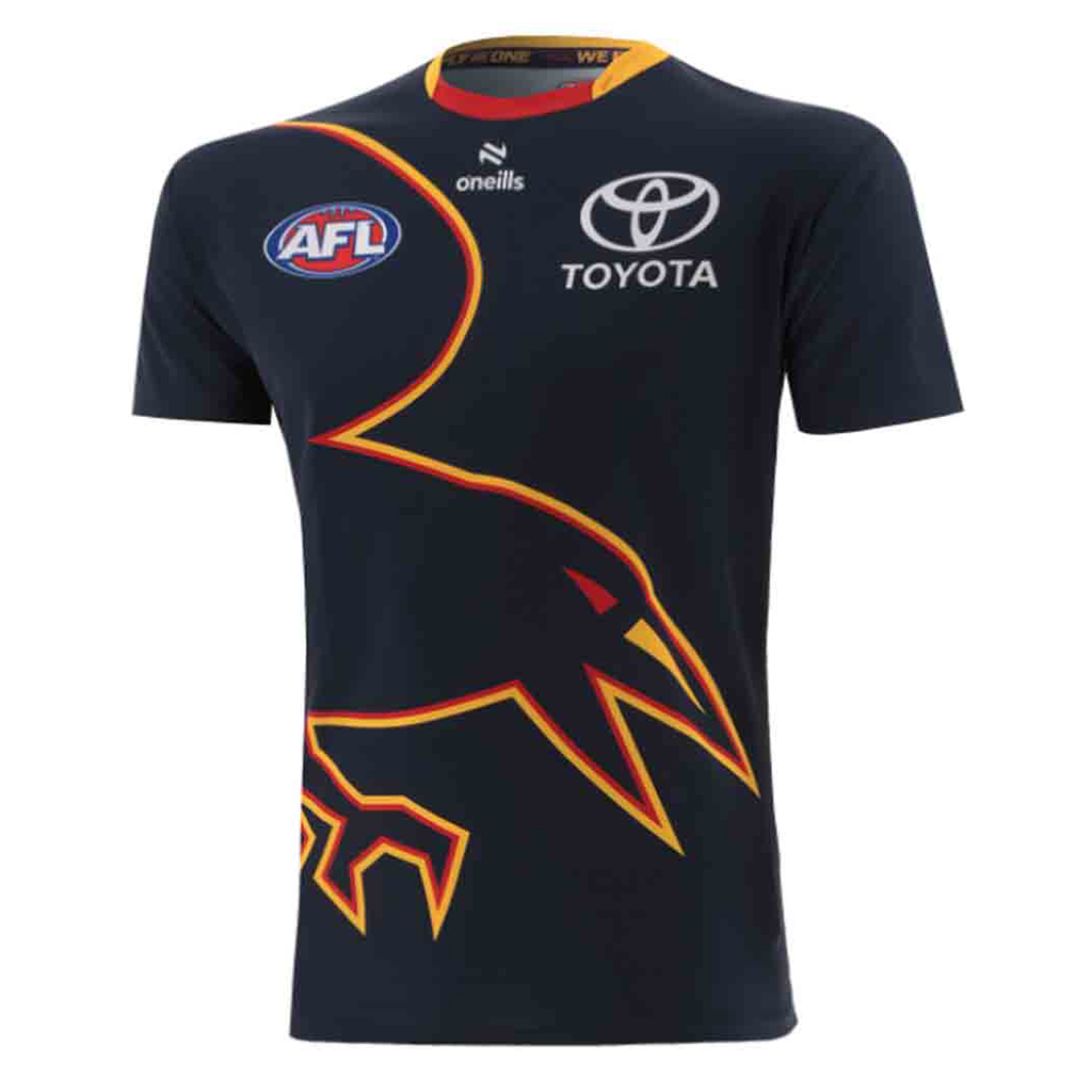 Adelaide Crows 2024 Run Out Tee Adult