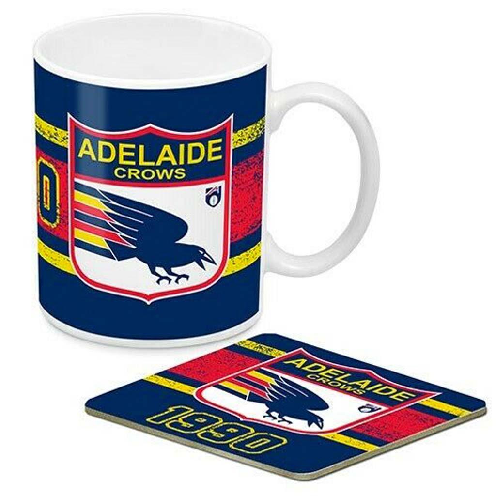 Adelaide Crows Heritage Mug and Coaster Set