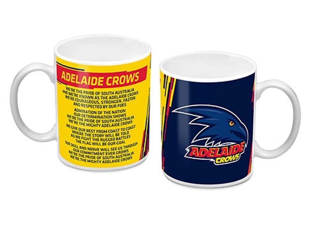 Load image into Gallery viewer, Adelaide Crows Logo and Song Mug
