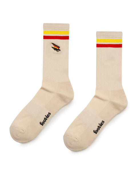 Adelaide Crows Sneaker Sock 2 Pack Giftbox