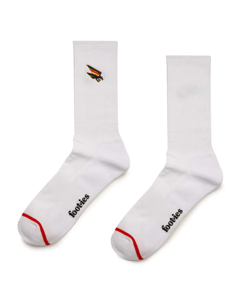 Adelaide Crows Sneaker Sock 2 Pack Giftbox