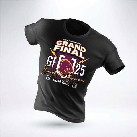 Brisbane Broncos 2025 Grand Final Tee Youth