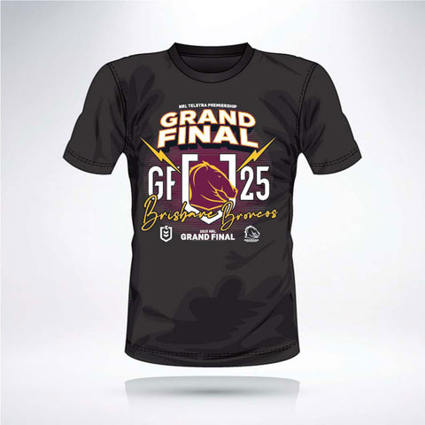 Brisbane Broncos 2025 Grand Final Tee Youth