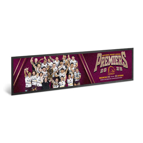 Brisbane Broncos 2025 Premiers Bar Runner PH2