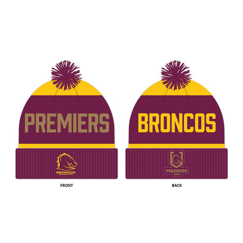 Brisbane Broncos 2025 Premiers Beanie