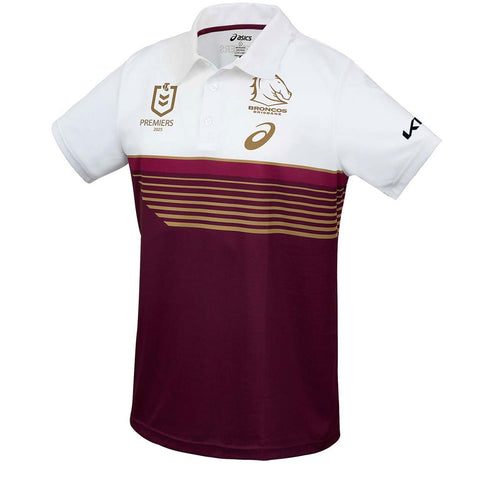 Brisbane Broncos 2025 Premiers Polo Adult - Pre Sale
