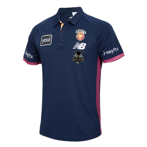 Brisbane Lions 2025 Premiers Polo Adult