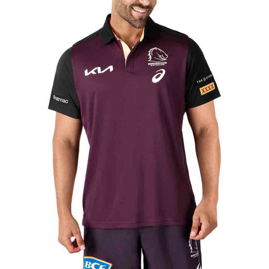 Brisbane Broncos 2024 Training Polo Adult