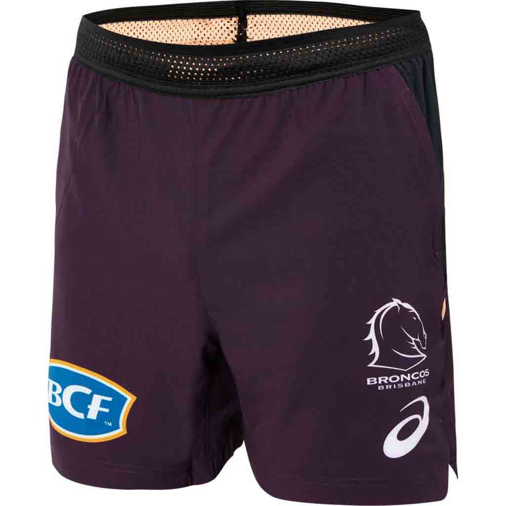 Brisbane Broncos 2024 Training Shorts Youth