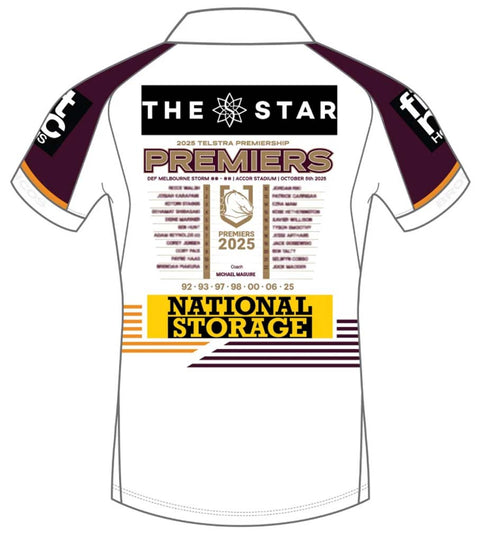 Brisbane Broncos 2025 Premiers Jersey Adult - Pre Sale