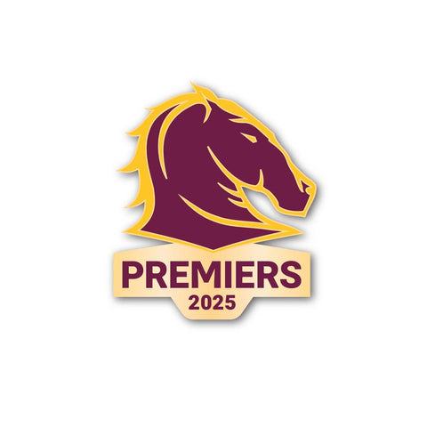 Brisbane Broncos 2025 Premiers Logo Pin