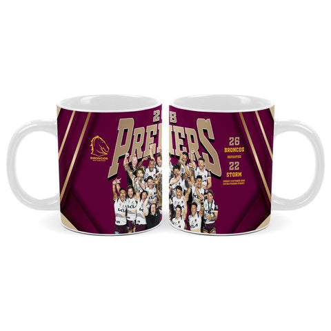 Brisbane Broncos 2025 Premiers Mug PH2