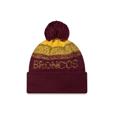 Brisbane Broncos 2026 Ombre Marl Beanie
