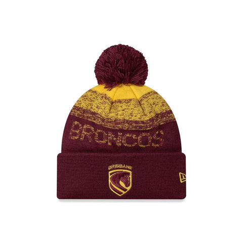 Brisbane Broncos 2026 Ombre Marl Beanie