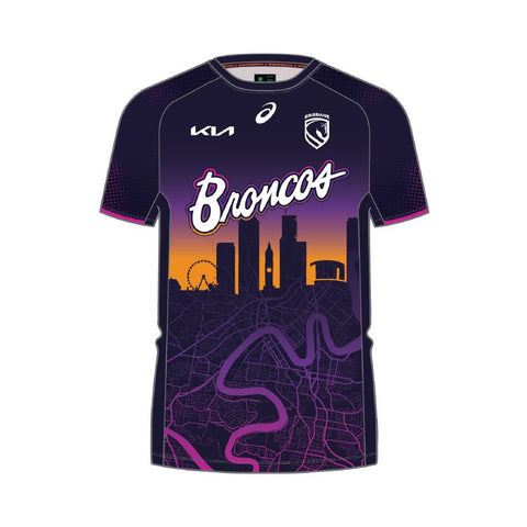 Brisbane Broncos 2026 Run Out Tee Youth