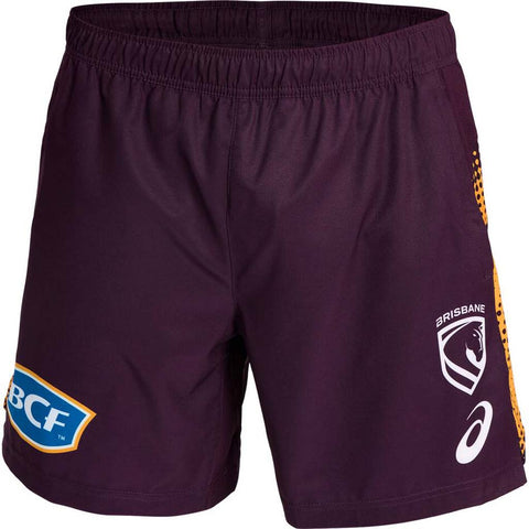 Brisbane Broncos 2026 Training Shorts Adult