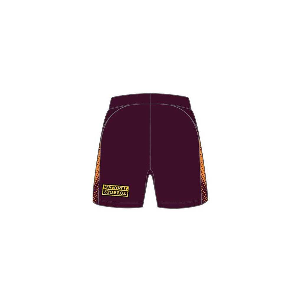 Brisbane Broncos 2026 Training Shorts Youth – Jerseys Megastore