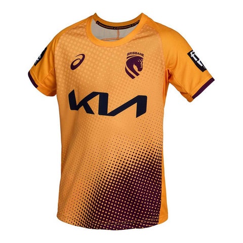 Brisbane Broncos 2026 Training Tee Youth Gold